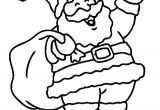 Pere Noel Coloriage Gratuit Un Coloriage De Père Noël Gratuit Coloriages De Noël à