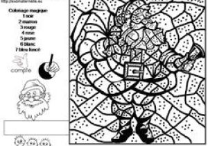 Pere Noel Coloriage Magique Les 10 Meilleures Images De Coloriages Magiques