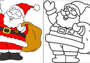 Pere Noel Dessin Coloriage Dessin De Noel Facile