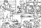Pere Noel Et Ses Lutins Coloriage Coloriage Fetes Noel Maison Pere Noel à Imprimer Et à Colorier