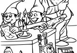 Pere Noel Et Ses Lutins Coloriage Coloriage Lutin De Noel
