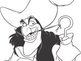 Peter Pan Coloriage A Imprimer Peter Pan S Captain Hook Coloring Page