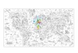 Poster Geant Coloriage Affiche Poster Rectangulaire En Papier   Colorier Xl atlas Omy