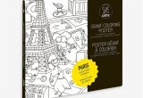 Poster Geant Coloriage Paris Poster