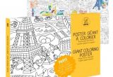 Poster Geant Coloriage Poster Géant   Colorier Paris