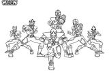 Power Rangers Megaforce Coloriage Gold Power Rangers Samurai Coloring Pages Mega Bloks Power