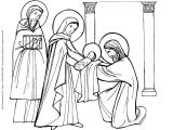 Présentation De Jésus Au Temple Coloriage 55 1 – La PrÉsentation Du Seigneur Au Temple 1er Dessin