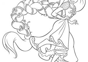 Princesse Walt Disney Coloriage Un Coloriage Sur Le Conte Disney De Raiponce Avec La