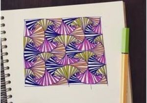 Quel Feutre Pour Coloriage Adulte Zentangle Livre 1 Page 2 Sur Carnet   Dessin A4 Feutres Gel