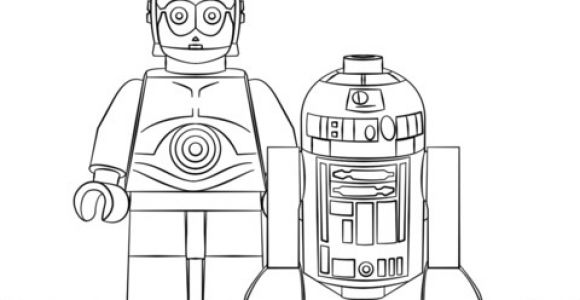 R2d2 Lego Coloriage Coloriage R2 D2 Et Z 6po Lego