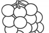 Raisin Dessin Coloriage Coloriage Fruit Raisins Dessin