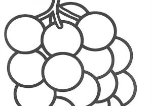 Raisin Dessin Coloriage Coloriage Fruit Raisins Dessin