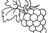 Raisin Dessin Coloriage Coloriages   Imprimer Raisin Numéro