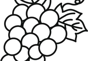 Raisin Dessin Coloriage Une Grappe De Raisins Dory Coloriages