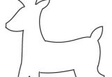 Renne De Noel Coloriage Gabarit Renne