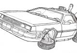 Retour Vers Le Futur Coloriage Back to the Future Colouring Pages