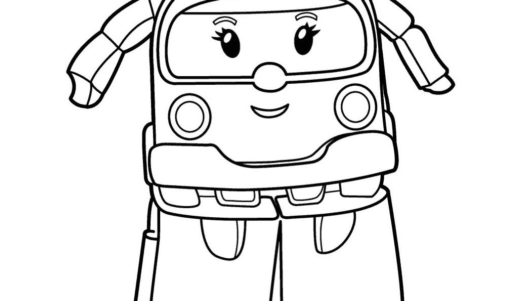 Robocar Poli Coloriage En Ligne Coloriage Dessiner Julie De Robocar