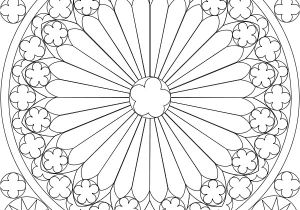 Rosace Notre Dame De Paris Coloriage Coloriage Rosace De La Cathédrale Notre Dame De Strasbourg