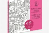 Rouleau De Coloriage Geant Poster Géant   Colorier New York