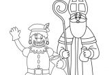 Saint Nicolas Et Père Fouettard Coloriage Coloriage Le Père Fouettard Et Saint Nicolas Coloriages