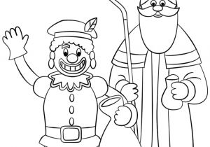 Saint Nicolas Et Père Fouettard Coloriage Coloriage Père Fouettard Et Saint Nicolas