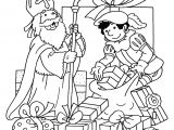 Saint Nicolas Et Père Fouettard Coloriage Dessin De Saint Nicolas A Colorier