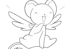 Sakura Chasseuse De Cartes Coloriage Kerberos Content Est Un Coloriage De Sakura Chasseuse De