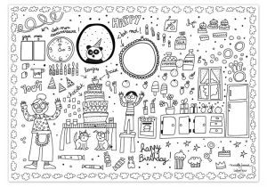 Set De Table Coloriage à Imprimer Set De Table Coloriage Imprimer Set De Table Coloriage Imprimer