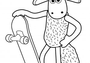 Shaun the Sheep Coloriage Shaun the Sheep Cartoon Coloring Pages for Kids Printable