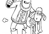 Shaun the Sheep Coloriage Shaun the Sheep Coloring Picture
