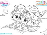 Shimmer Et Shine Coloriage 1 2 3 Coloriage