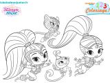 Shimmer Et Shine Coloriage 1 2 3 Coloriage