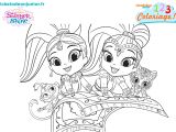Shimmer Et Shine Coloriage 1 2 3 Coloriage Shimmer Et Shine