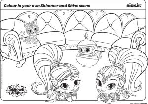 Shimmer Et Shine Coloriage 20 Fresh Shimmer and Shine Coloring Pages