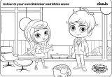 Shimmer Et Shine Coloriage Coloriage Shimmer Et Shine   Imprimer