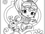 Shimmer Et Shine Coloriage Coloriage Shimmer Et Shine Shimmer Dessin