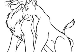 Simba Et Nala Coloriage Drawing Nala and Simba Coloring Child Coloring