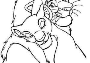 Simba Et Nala Coloriage Simba and Nala Coloring Pages