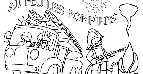 Site De Coloriage à Imprimer Coloriage A Imprimer Pompier L Meublerc