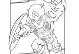 Super Hero Squad Coloriage Captain America Free Super Hero Squad Coloring Page to