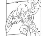 Super Hero Squad Coloriage Captain America Free Super Hero Squad Coloring Page to