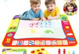 Tapis Coloriage Eau tomy Aquadoodle Angusiasm Doodle Magic Tapis 80cmx60cm Doodle Eau Planchette Tapis Magique Peinture Ecriture Tapis Planche La Magie Stylo Kit D Apprentissage Dessin