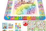 Tapis Coloriage Eau tomy Aquadoodle Sunyjoy 2 En 1 Tapis Aquadoodle 100 X 100 Cm Grand Tapis De Dessin Eau Enfant Jeu De Puzzle Tapis Doodle Avec 16 Accessoires Jouets éducatifs Pour