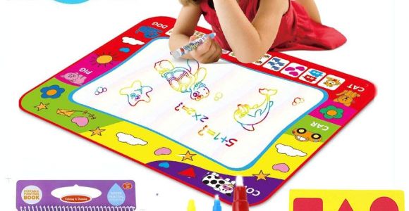 Tapis De Coloriage Aqua Magique Ubla Tapis Aqua Doodle Eau Tapis De Dessins Tapis   Colorier