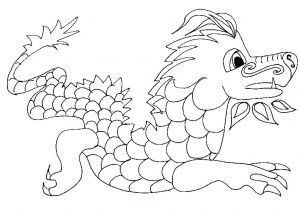 Tête De Dragon Chinois Coloriage Coloriage Dragon Chinois Tête à Modeler
