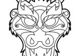 Tête De Dragon Chinois Coloriage Coloriage Dragon Masque Tete Dessin
