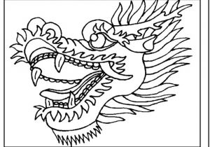 Tête De Dragon Chinois Coloriage Coloriage Tête De Dragon Chinois à Imprimer Dans Les