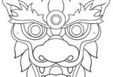 Tête De Dragon Chinois Coloriage Masque Color Pictures