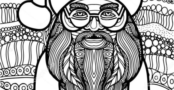 Tete De Pere Noel Coloriage Dessin P¨re No L Zentangle Style Pour Coloriage Livre