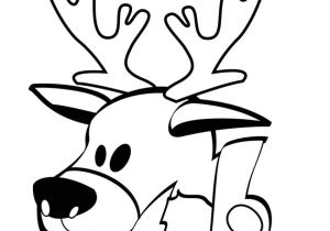 Tete De Renne Coloriage Coloriages Tête De Renne Fr Hellokids